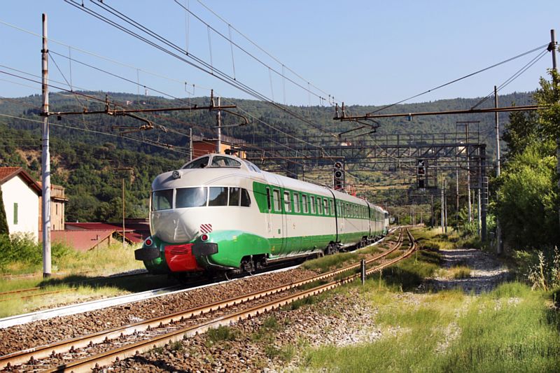 Bella-Italia-Express, Mailand, Milano, Rom, Roma, Florenz, Firenze, Pisa, Schnelltriebswagen, ETR 252, Sonderzugreise, Eisenbahnreise, Zugreise, Bahnreise, Sonderzug-Reise, Arlecchino | IGE - IGE Erlebnisreisen | 