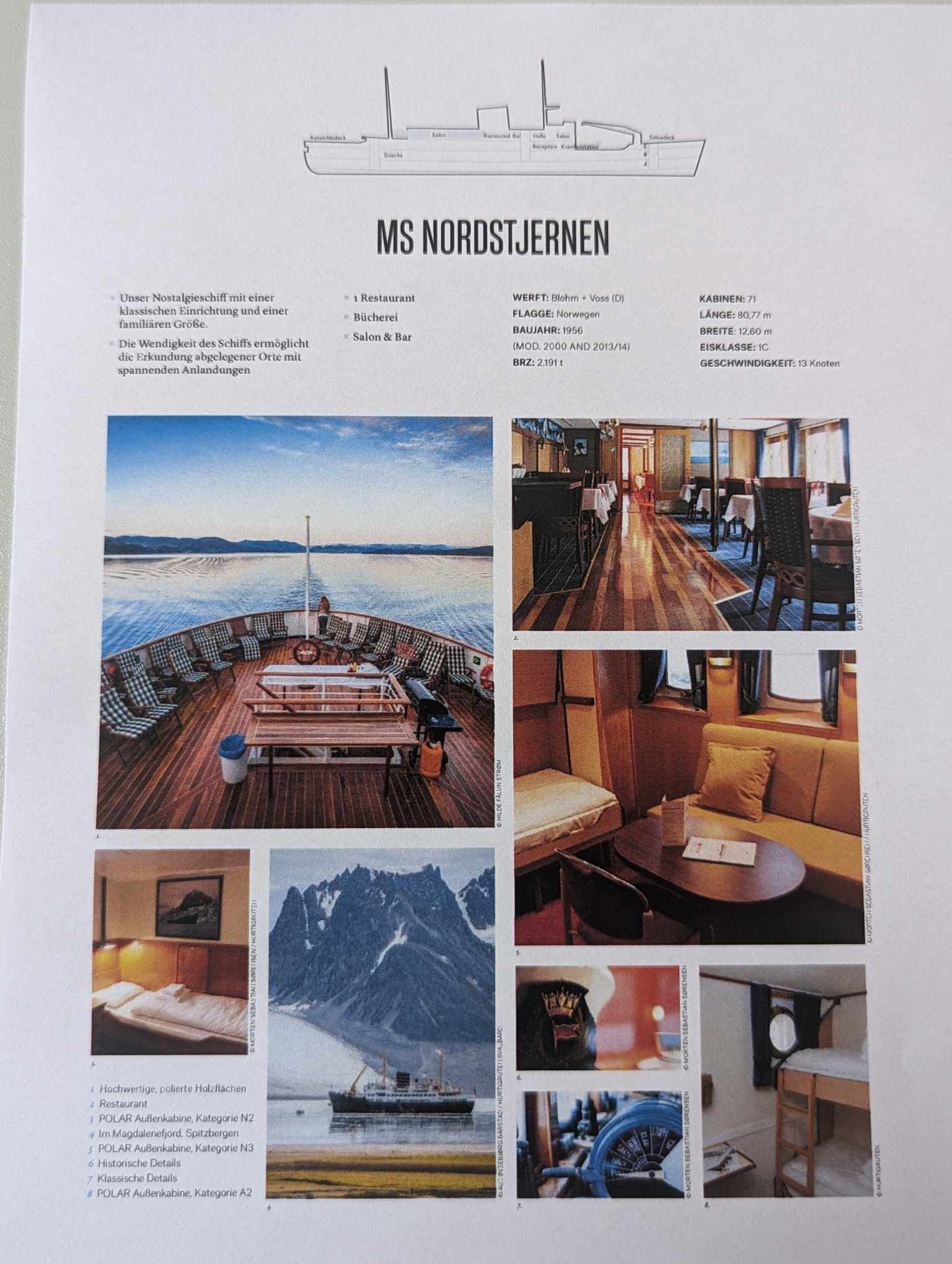 Nordstjernen, Seereise, Postschiffreise, Hurtigruten | IGE - IGE Erlebnisreisen | (c) Markus Endt