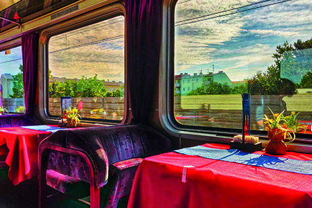Reisen Speisen IGE Genuss Kulinarik Speisewagen - IGE Erlebnisreisen